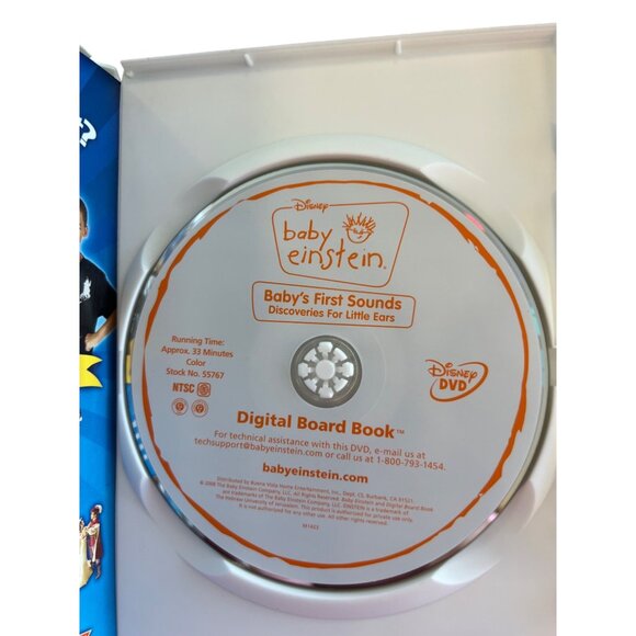 Disney Baby Einstein Babys First Sounds DVD Ages 6 Mos. Plus Pre-Owned - Picture 2 of 4